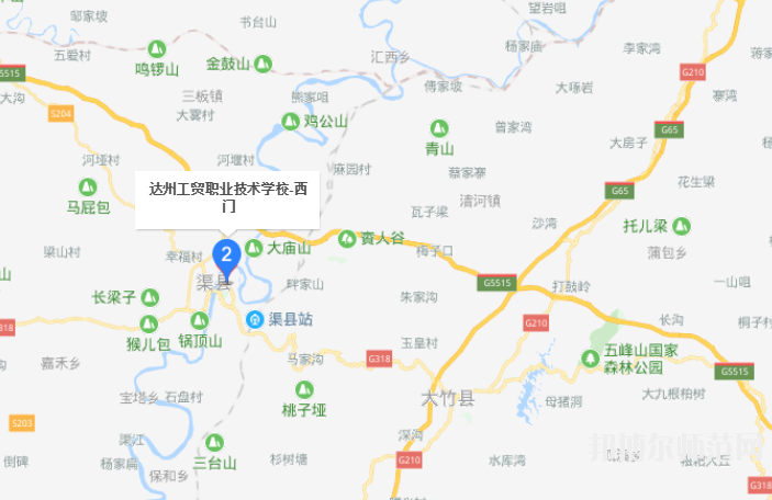 達州工貿(mào)幼兒師范職業(yè)技術(shù)學校地址在哪里